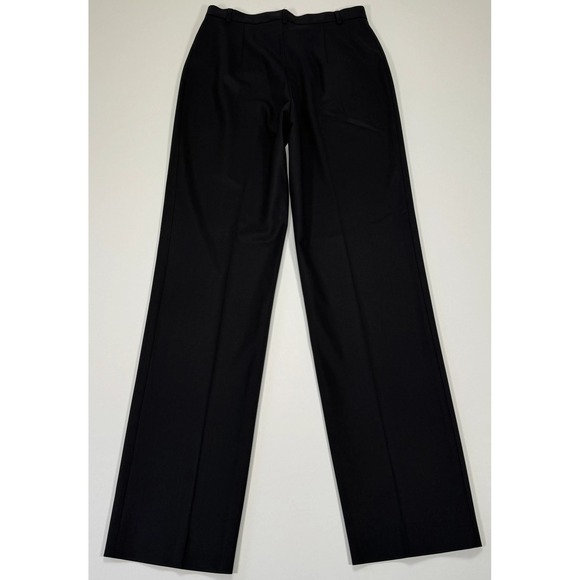 Bernard Zins Pants - Bernard Zins Memphis Womens 4 27x32 Black Pleated High Rise Dress Pants
